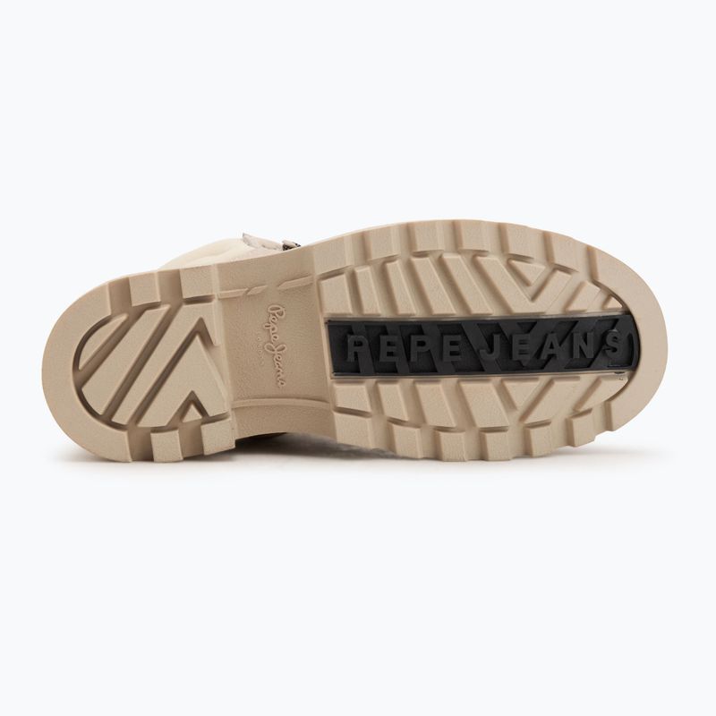 Дамски туристически обувки Pepe Jeans Hale Urban ecru white 4