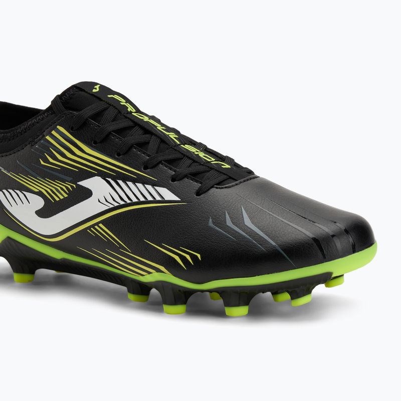 Joma Propulsion FG мъжки футболни обувки черно/жълто 7