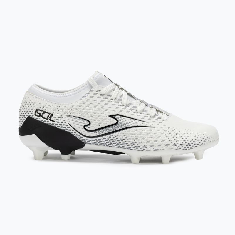 Мъжки футболни обувки Joma Gol FG white/black 8