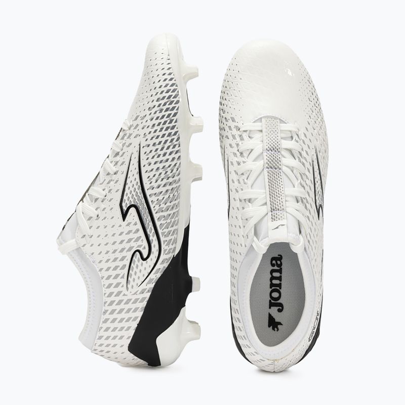 Мъжки футболни обувки Joma Gol FG white/black 11