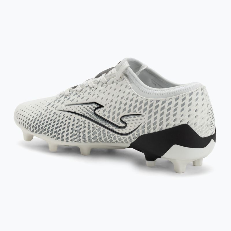 Мъжки футболни обувки Joma Gol FG white/black 3