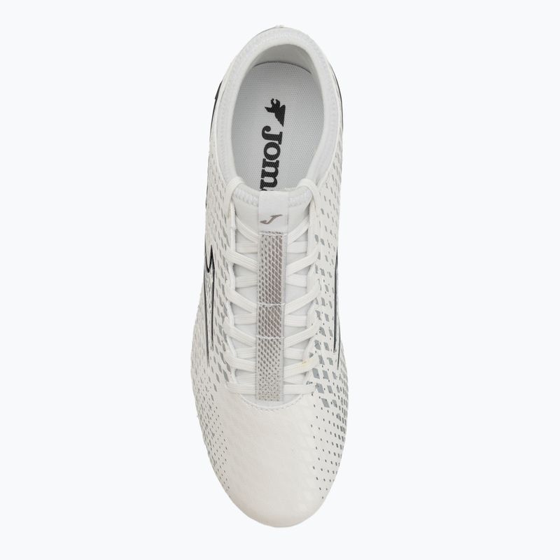 Мъжки футболни обувки Joma Gol FG white/black 5