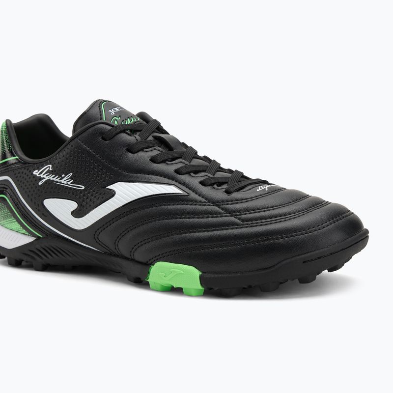 Joma Aguila TF мъжки футболни обувки черно/синьо зелено 7