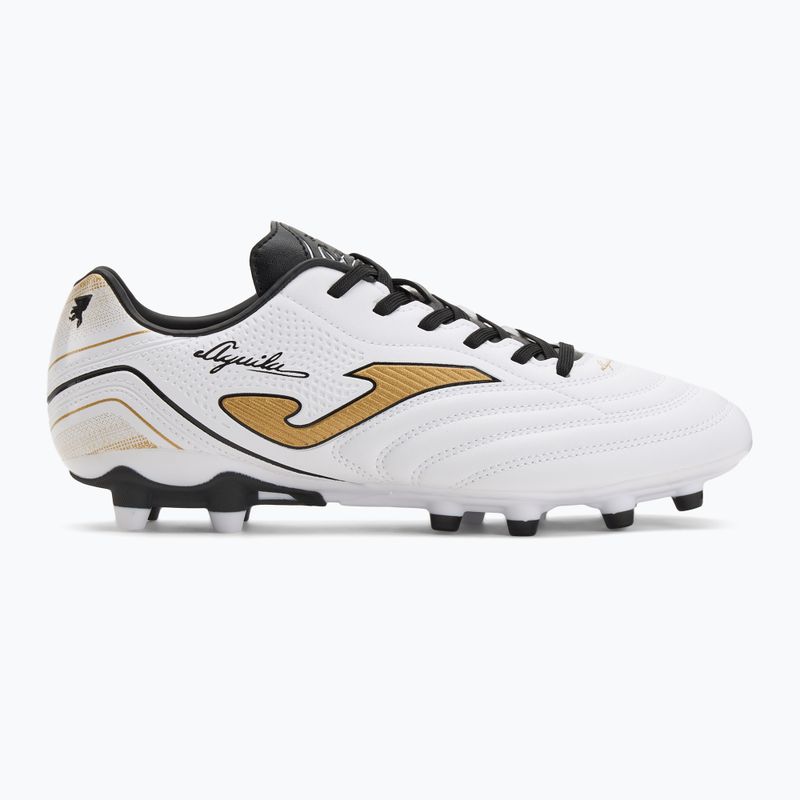 Joma Aguila FG мъжки футболни обувки бяло/златно 2