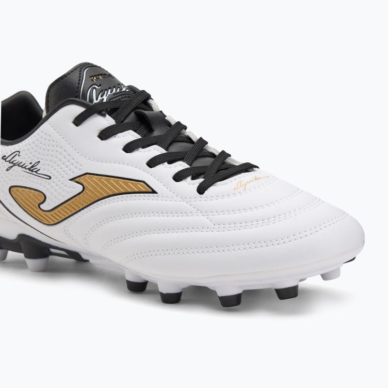 Joma Aguila FG мъжки футболни обувки бяло/златно 7