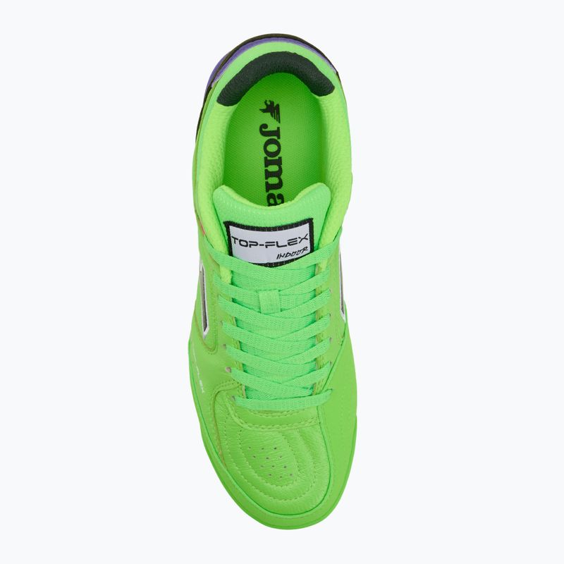 Мъжки футболни обувки Joma Top Flex IN fluor green 5
