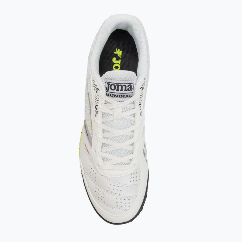 Мъжки футболни обувки Joma Mundial TF white 5