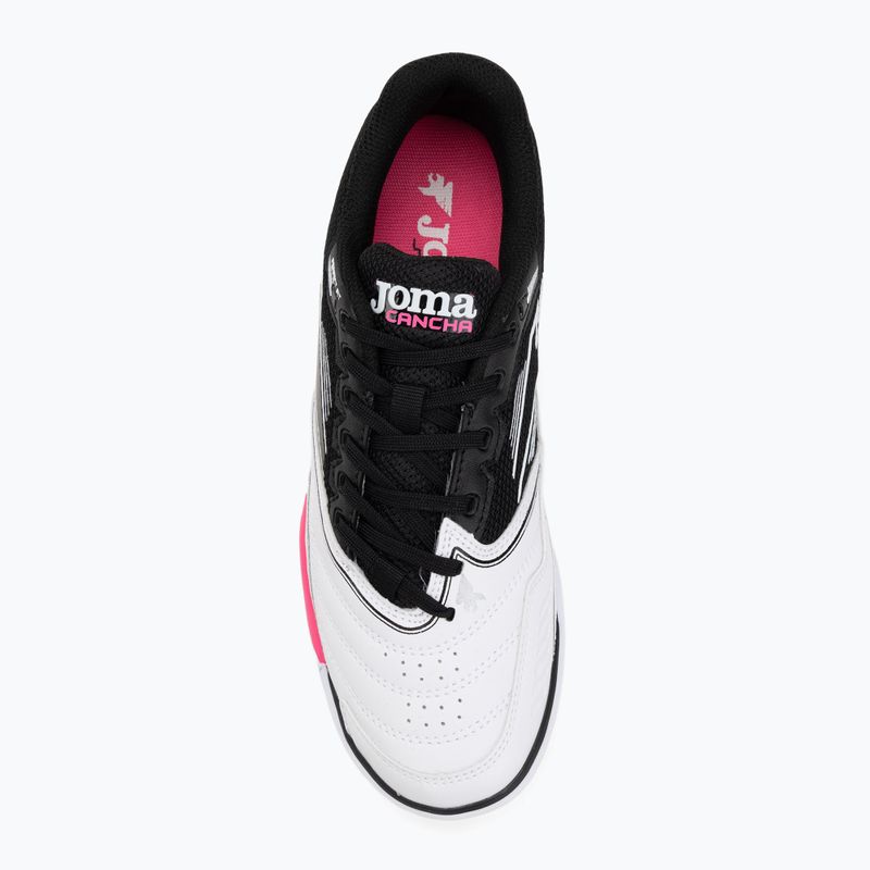 Мъжки футболни обувки Joma Cancha IN white/black 5