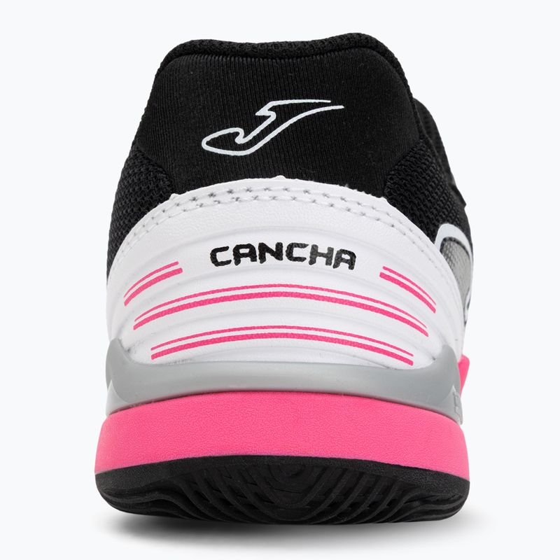 Мъжки футболни обувки Joma Cancha IN white/black 6