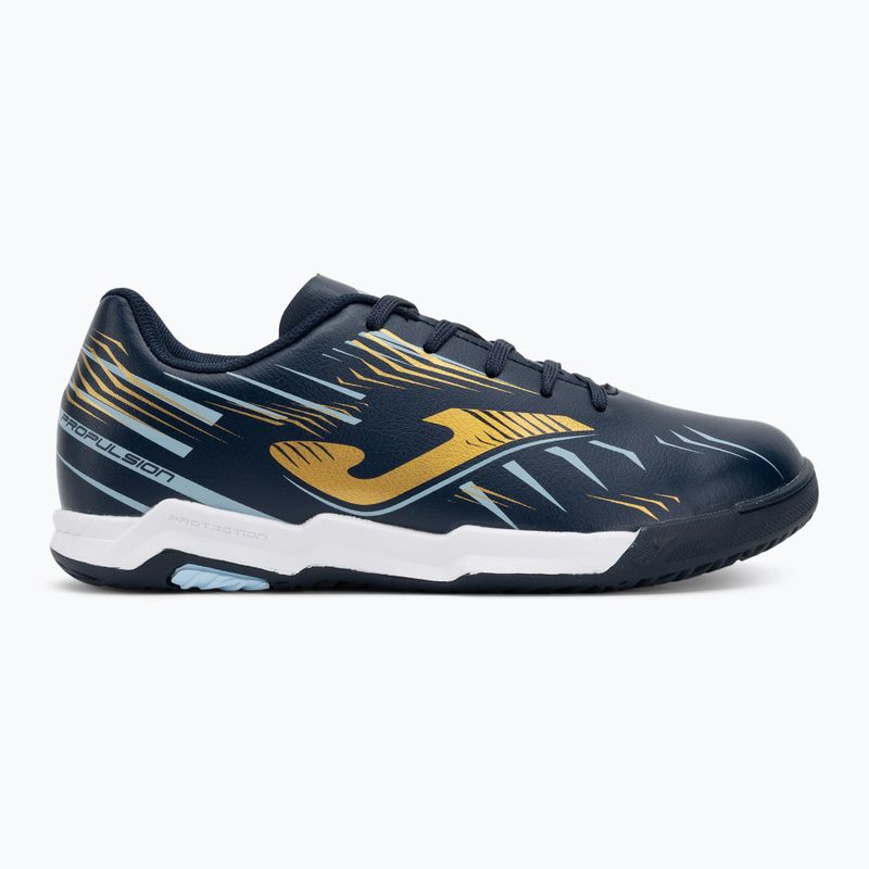 Детски футболни обувки Joma Propulsion Jr IN navy blue 2