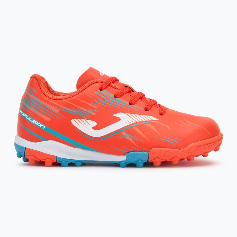 Детски футболни обувки Joma Propulsion Jr TF orange 2