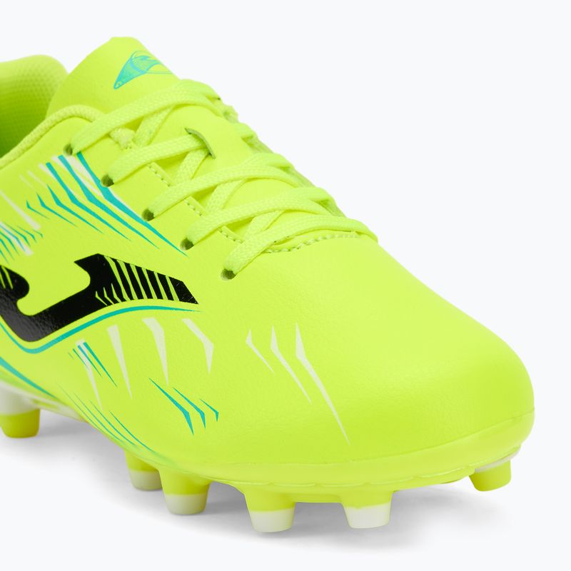 Детски футболни обувки Joma Propulsion Jr FG fluor yellow 7