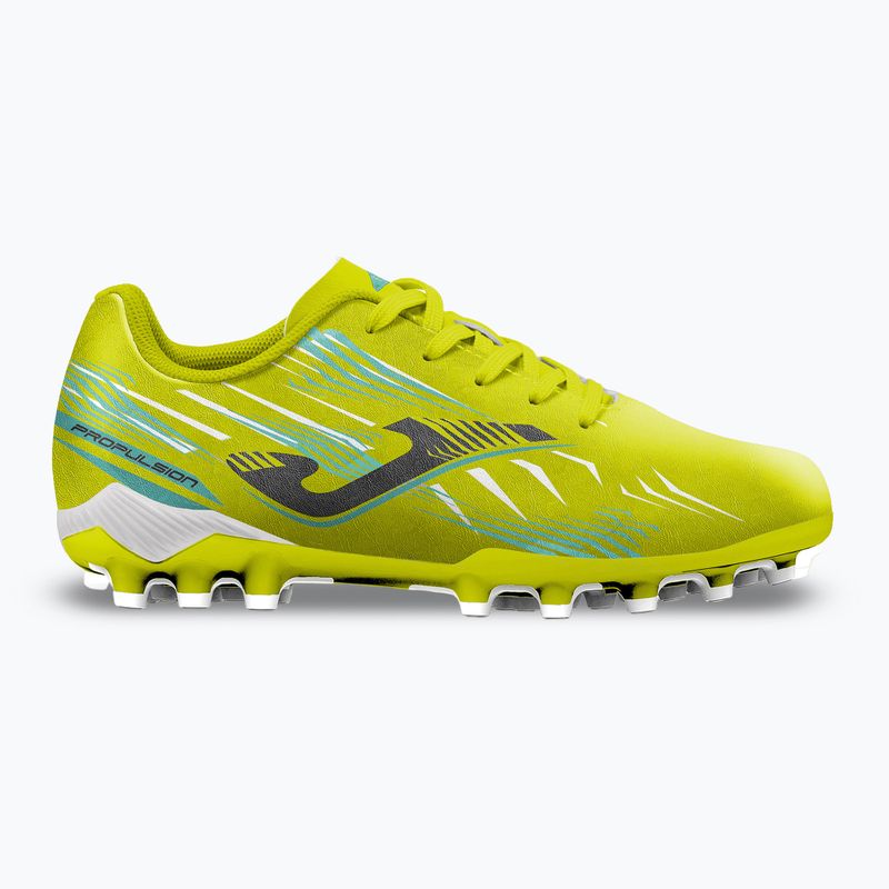 Детски футболни обувки Joma Propulsion Jr TF fluor yellow 8