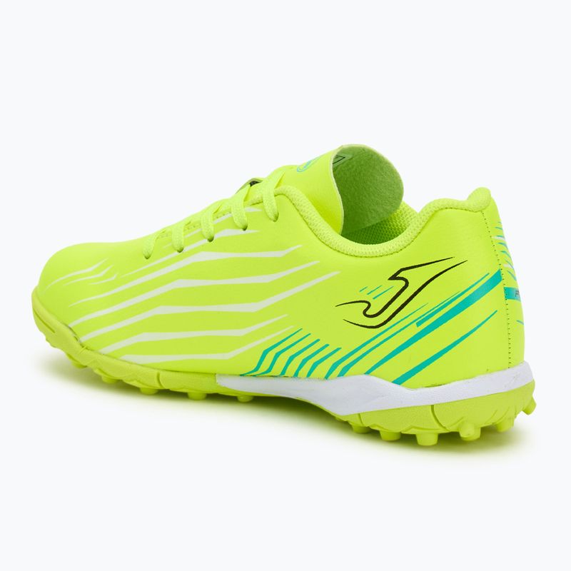 Детски футболни обувки Joma Propulsion Jr TF fluor yellow 3