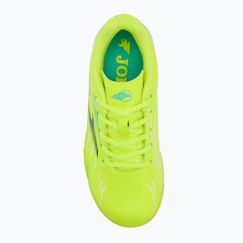Детски футболни обувки Joma Propulsion Jr TF fluor yellow 5