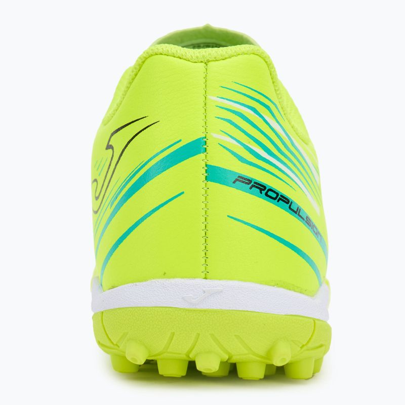Детски футболни обувки Joma Propulsion Jr TF fluor yellow 6