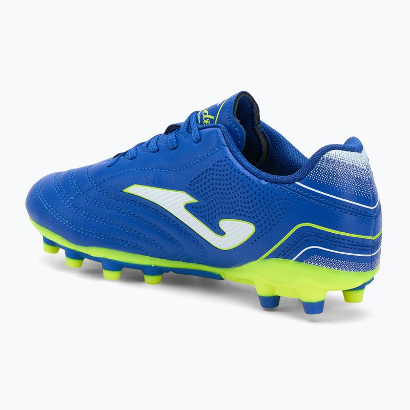 Детски футболни обувки Joma Toledo Jr FG кралско синьо 3