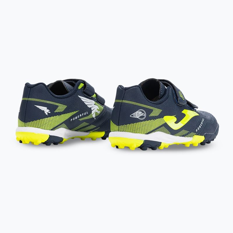 Детски футболни обувки Joma Powerful Jr TF navy blue 10