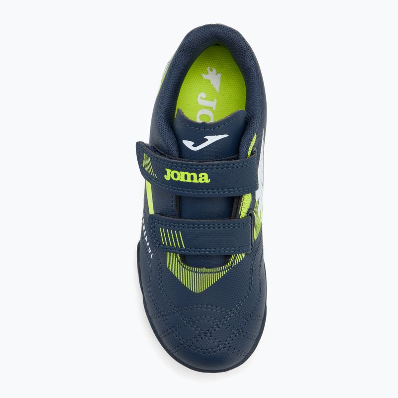 Детски футболни обувки Joma Powerful Jr TF navy blue 5