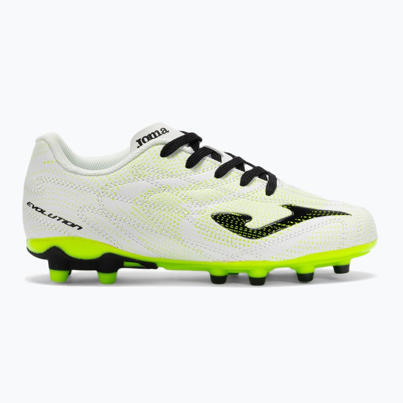 Детски футболни обувки Joma Evolution Jr FG white 8