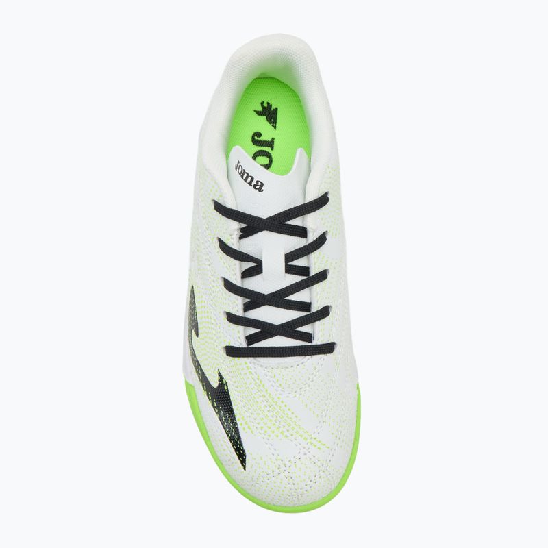 Детски футболни обувки Joma Evolution Jr IN white 5