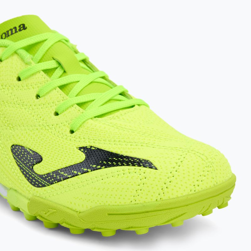 Детски футболни обувки Joma Evolution Jr TF fluor green 7