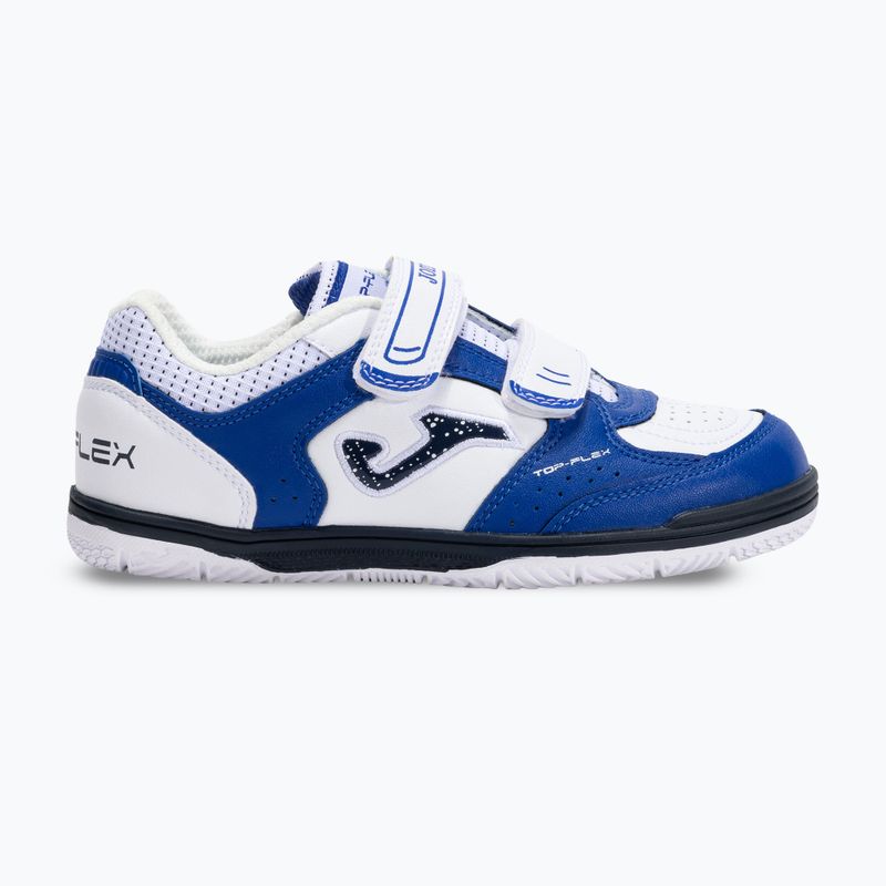 Детски футболни обувки Joma Top Flex Jr IN royal blue/white 8