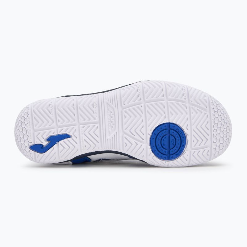 Детски футболни обувки Joma Top Flex Jr IN royal blue/white 4