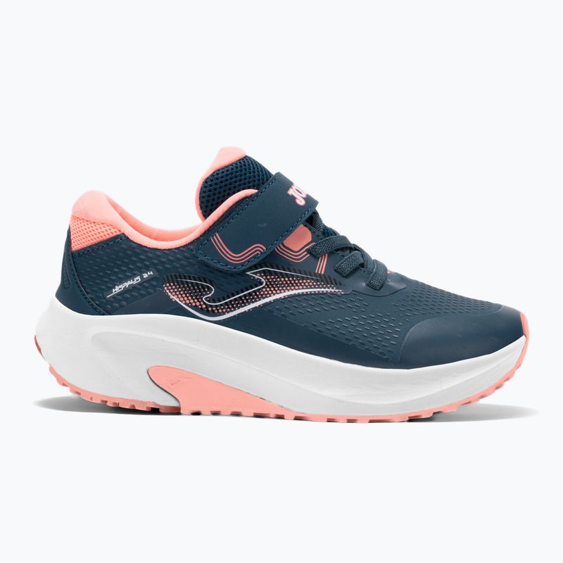 Детски обувки за бягане Joma Hispalis navy blue/pink 7