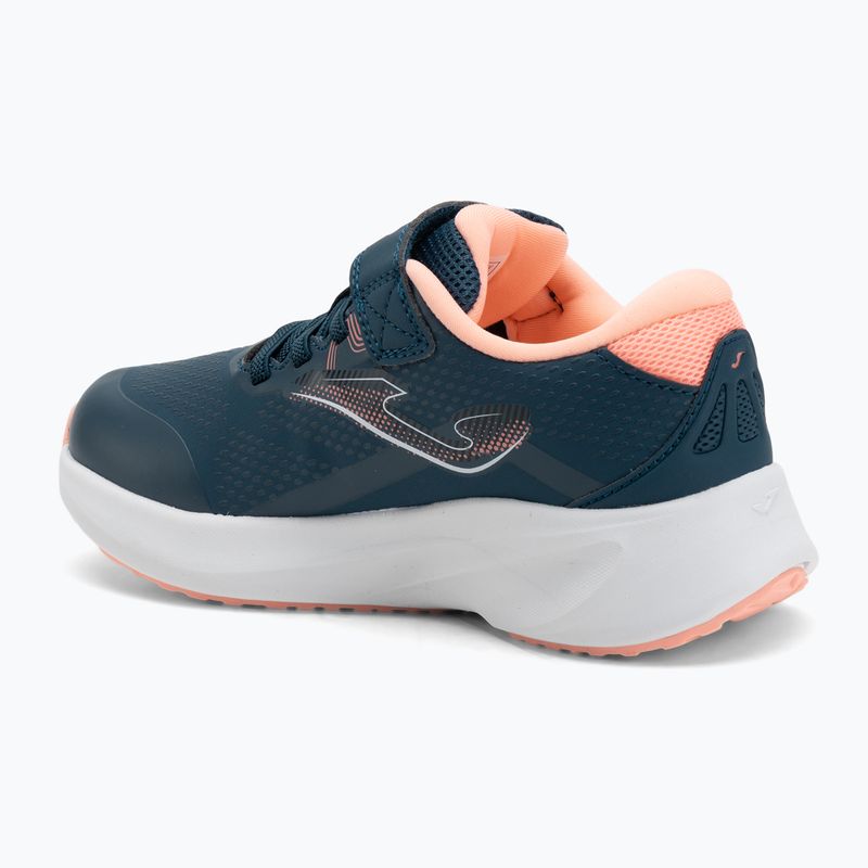 Детски обувки за бягане Joma Hispalis navy blue/pink 2