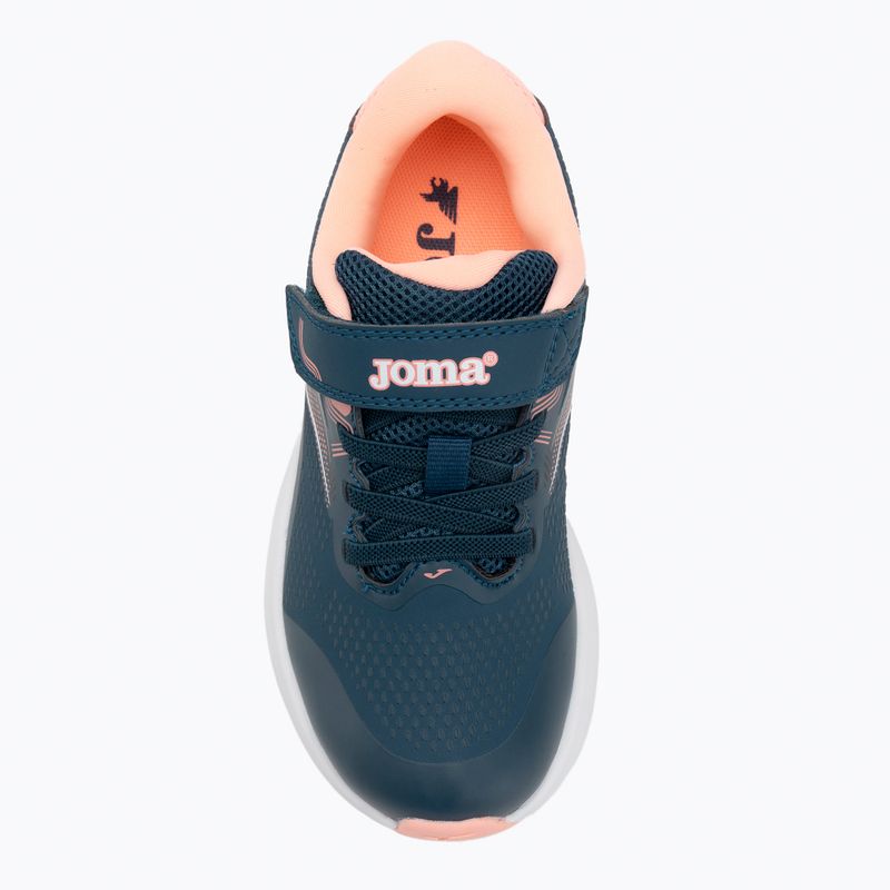 Детски обувки за бягане Joma Hispalis navy blue/pink 4