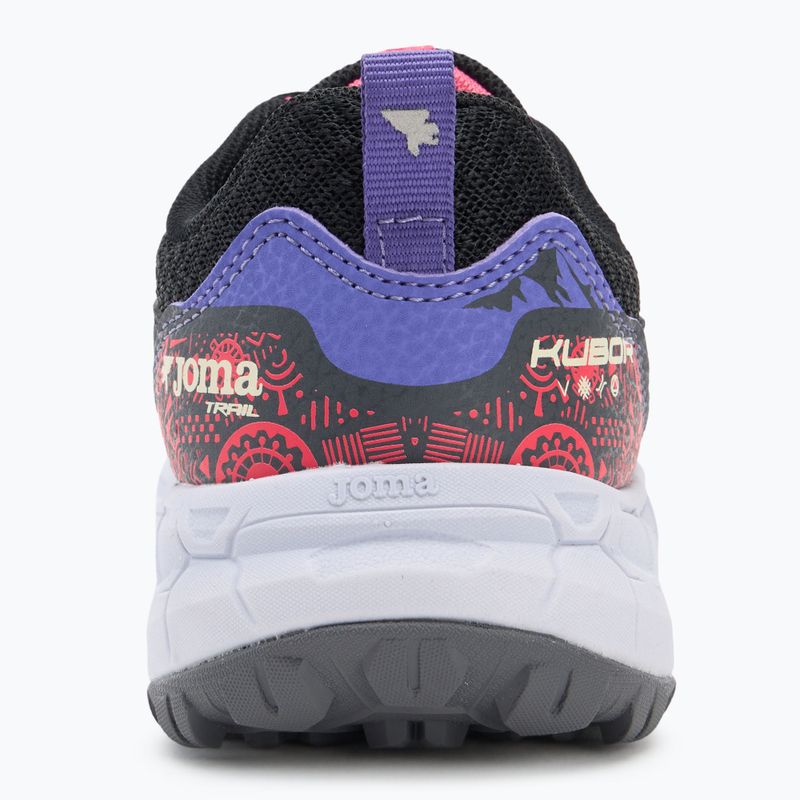 Детски обувки за бягане Joma Kubor black/purple 6