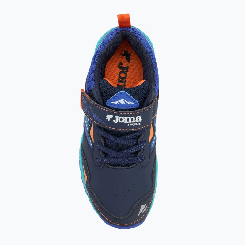 Детски обувки за бягане Joma Tundra Jr navy blue/orange 5