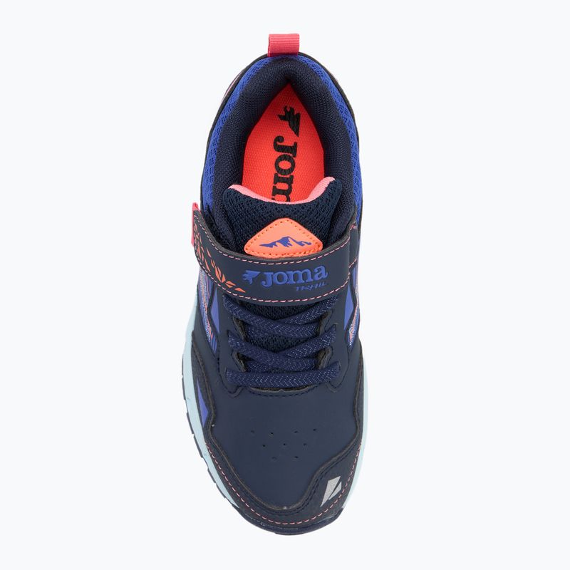 Детски обувки за бягане Joma Tundra Jr navy blue/pink 5