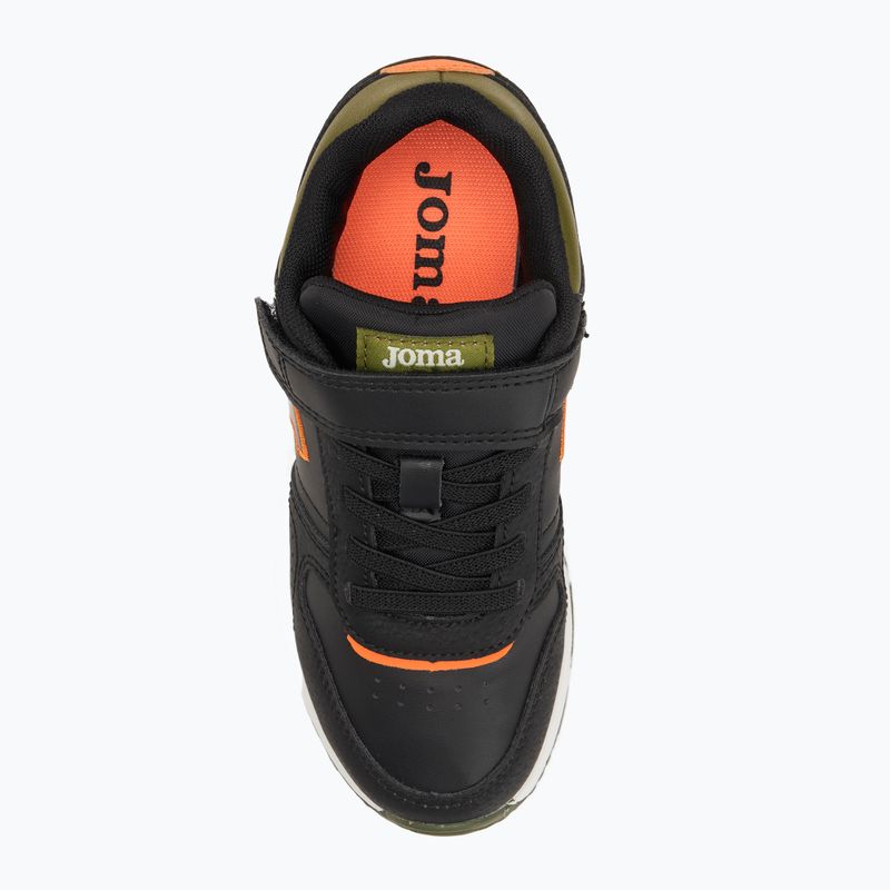 Детски обувки Joma Tornado черни/зелени 5