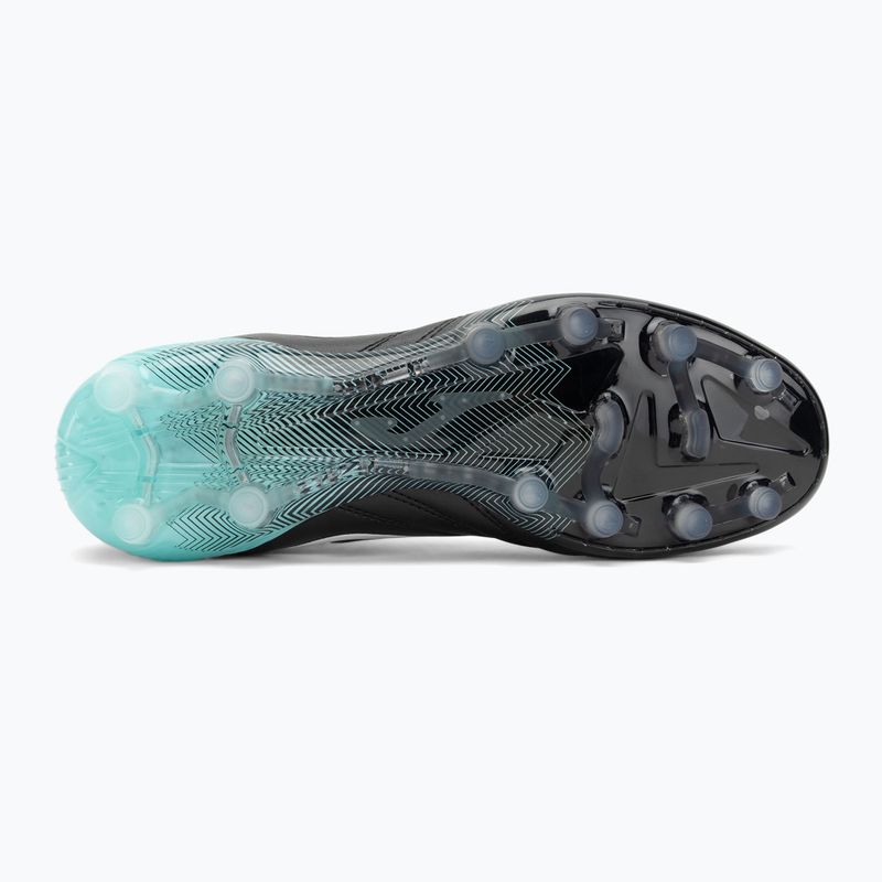 Мъжки футболни обувки Joma Numero-10 FG black/turquoise 4