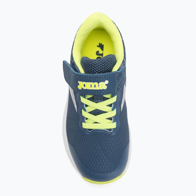 Детски обувки за бягане Joma Victory Jr navy blue / yellow 5