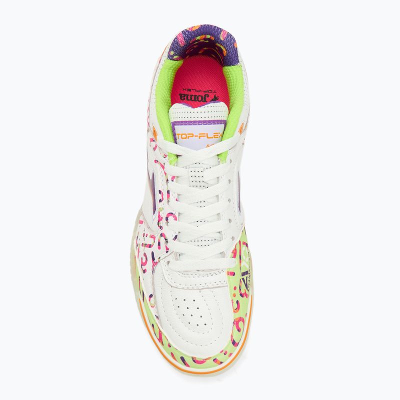 Мъжки футболни обувки Joma Top Flex IN amandinha/white 5