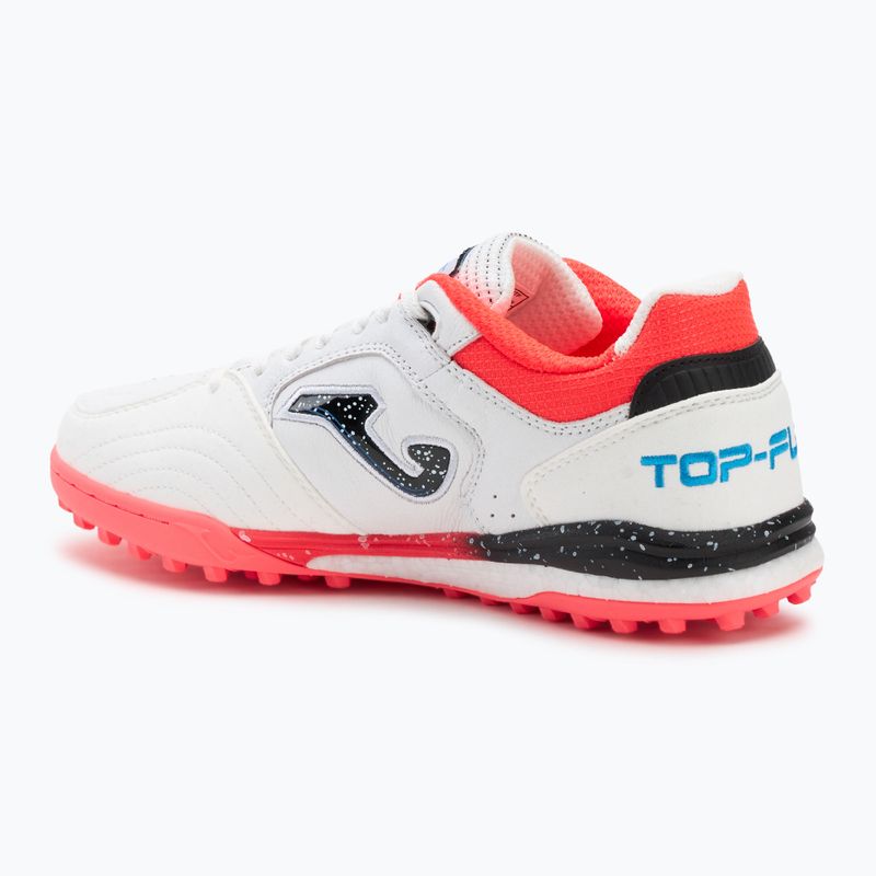 Мъжки футболни обувки Joma Top Flex Rebound TF white / fluor coral 3