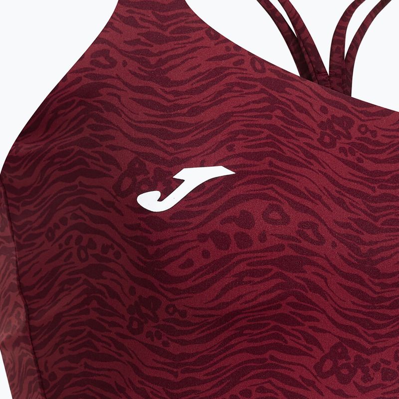 Дамска тениска/фланелка за тенис Joma Challenge Top W burgundy 4