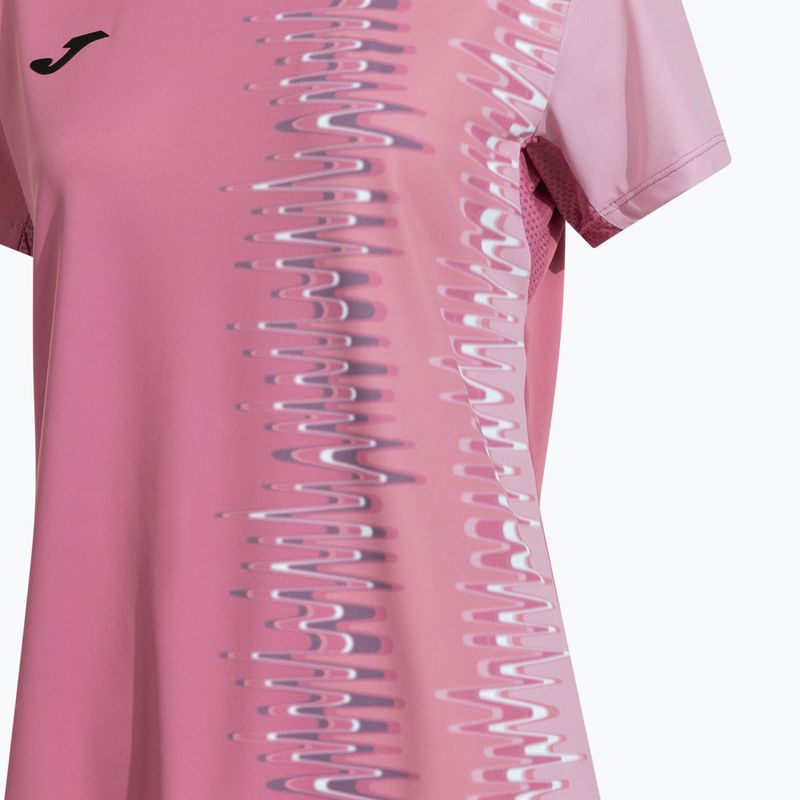 Дамска тениска за тенис Joma Smash W pink 5