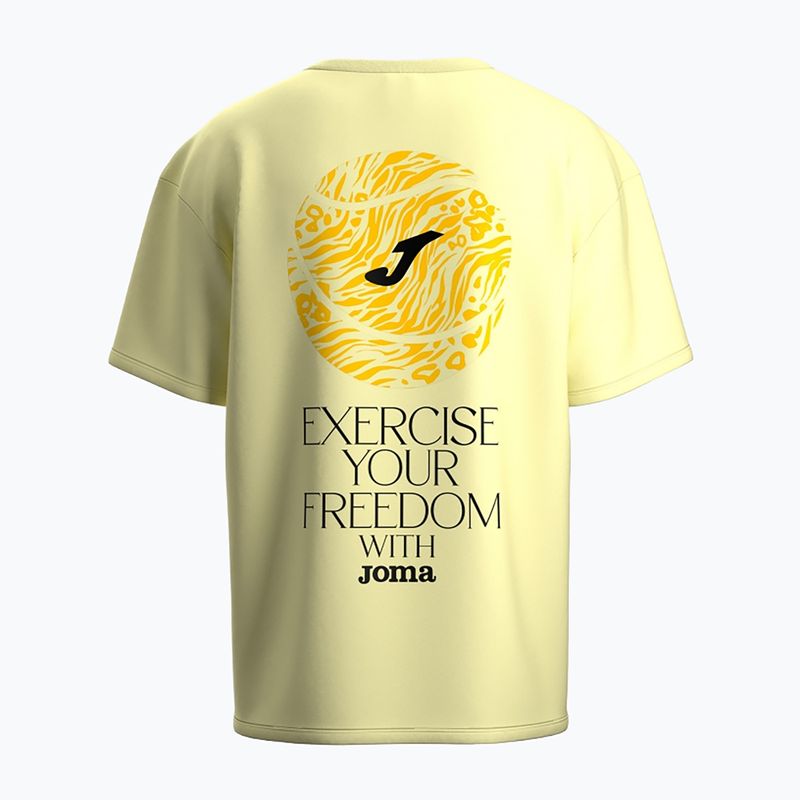 Мъжка тениска за тенис Joma Challenge yellow 2