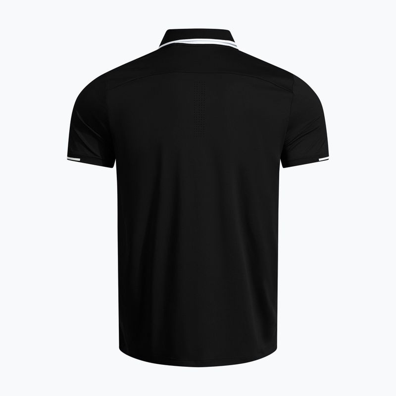 Мъжка поло тениска за тенис Joma Torneo Polo black 2