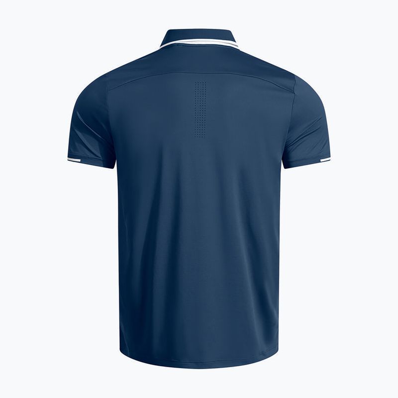 Мъжка поло тениска за тенис Joma Torneo Polo blue 2