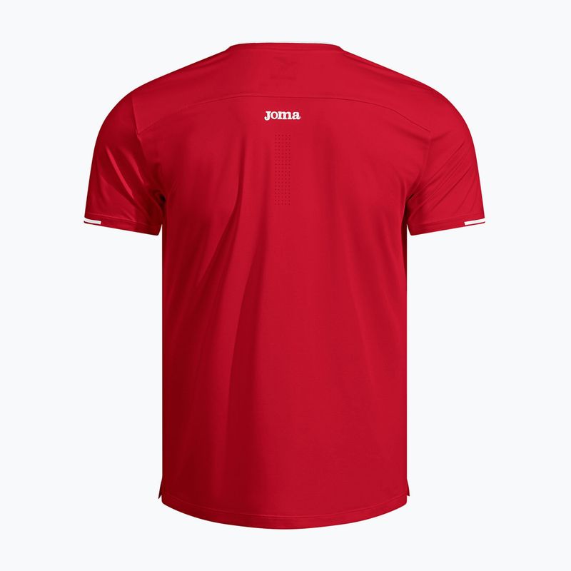 Мъжка тениска за тенис Joma Torneo red 2
