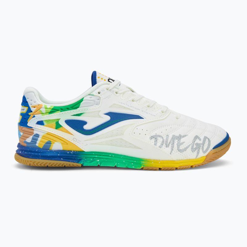 Мъжки футболни обувки Joma DZ-7 IN white/royal blue 2