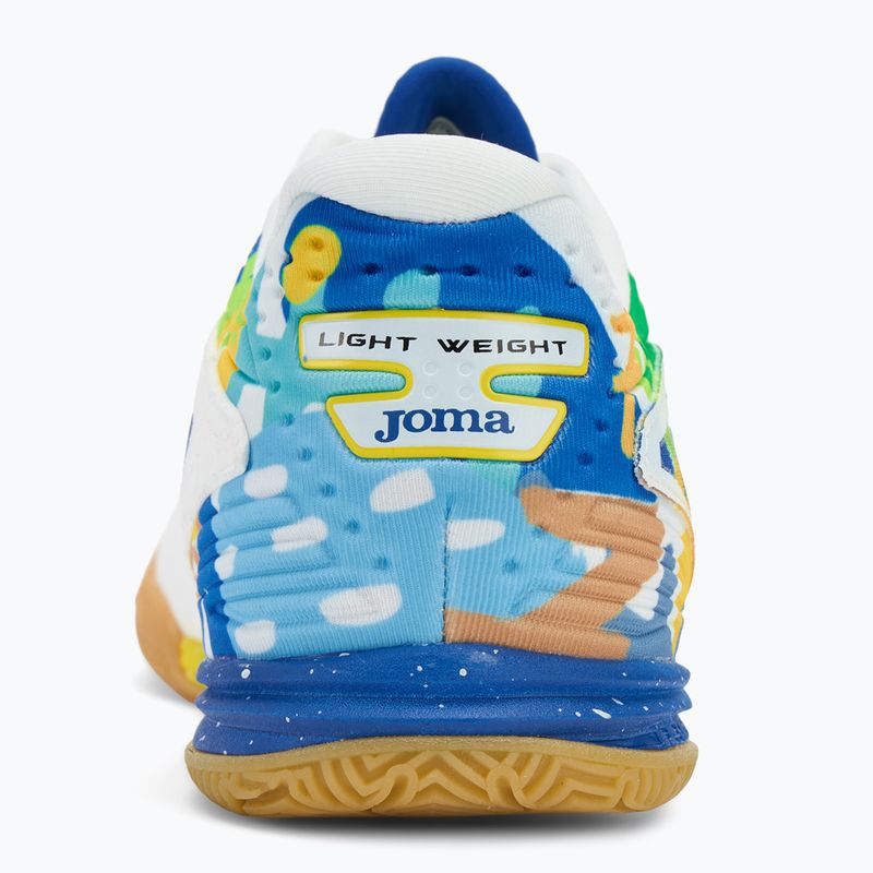 Мъжки футболни обувки Joma DZ-7 IN white/royal blue 6