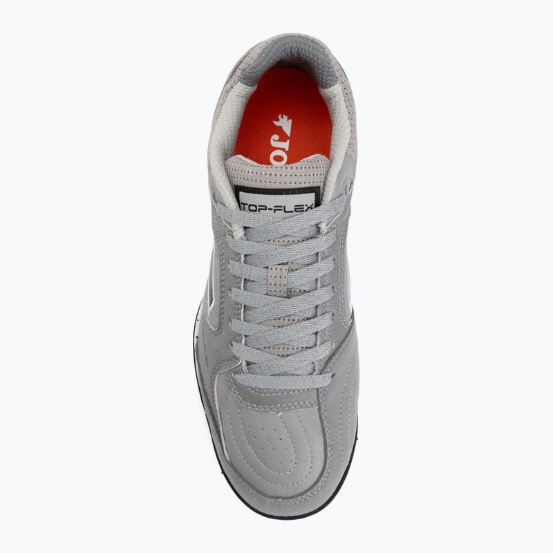 Мъжки футболни обувки Joma Top Flex 2612 TF light grey 5