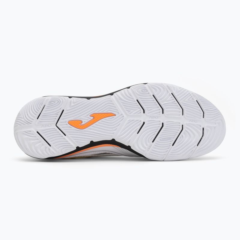Мъжки футболни обувки Joma League 5 IN white 4