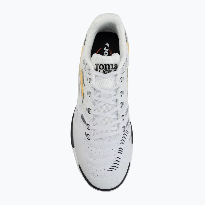 Мъжки футболни обувки Joma League 5 IN white 5